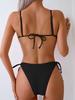 Women's Sexy Three-Piece Bikini Swimsuit - European and American Style Split Beachwear