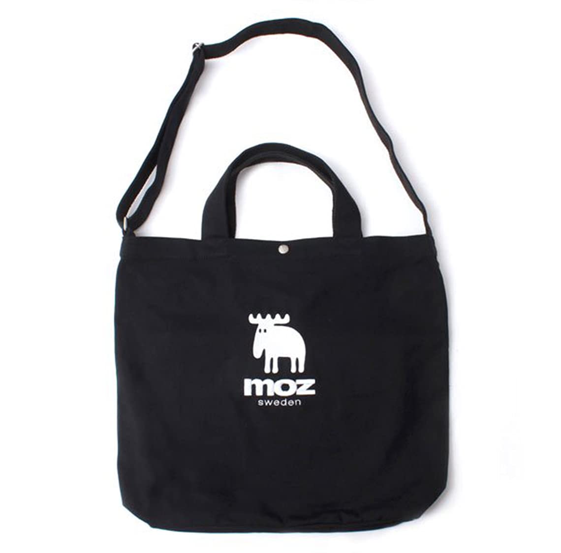 

moz Tote bag Shoulder bag Canvas Large capacity Nordic Stylish Cute Women Men x x x Blue White/Black/Gray/White Red/White Pink/White чорний