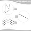 21~23cm Knitting Needles Set 3 Pcs 3.5mm 3mm 4.5mm