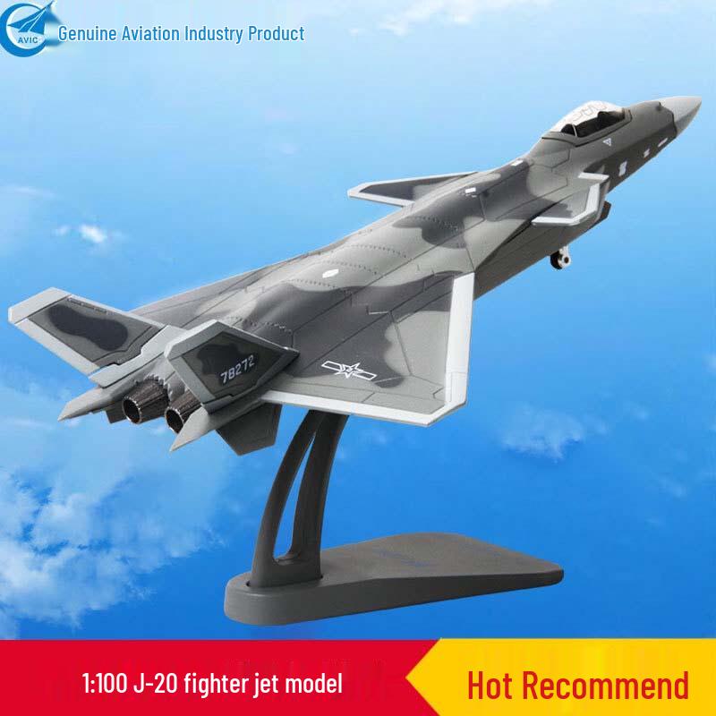 J-20 Alloy Fighter Jet Model One Size