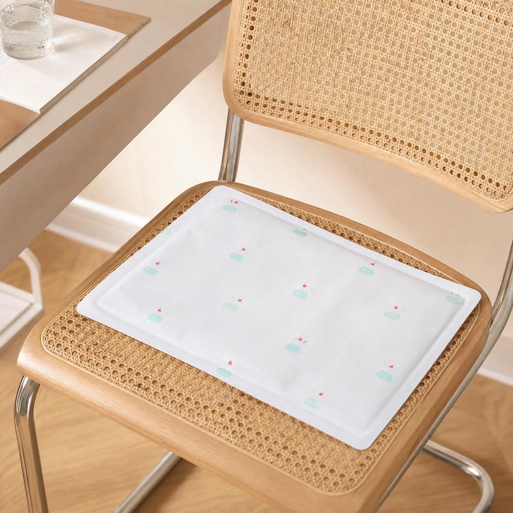Cushion 40*30 Cm - No Filling Reusable Ice Pad for Home Car, Soft Polymer for Summer Comfort