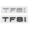 ABS Car 30 35 40 45 50 55 60 TFSI TDI Letters Logo Trunk Badge Emblem Decals Sticker For hot A6 A1 Q3 Q5 Q7 A4 A3 B5 B6 B7 B8
