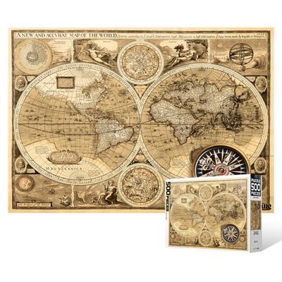 500-piece Jigsaw Puzzle / Old World Map5, Popular Korean Puzzle