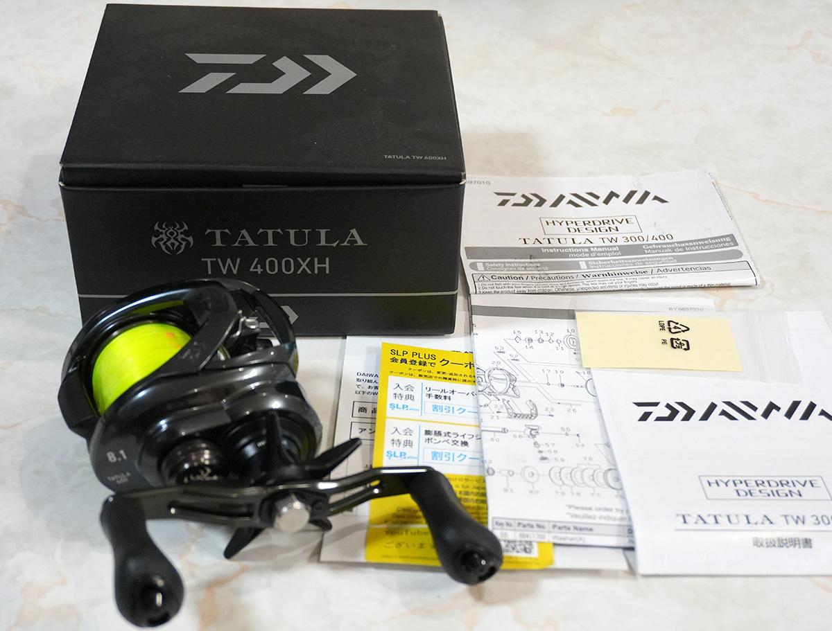 [USED]DAIWA Tatula TW 400XH Baitcasting Reel Long Casting Big Bait Model