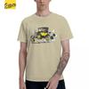 Men's T-Shirt Gaston Lagaffe In Car Gomer Goof Cool Pure Cotton Tee Shirt Short Sleeve T Shirt Round Collar Clothes Gift Idea