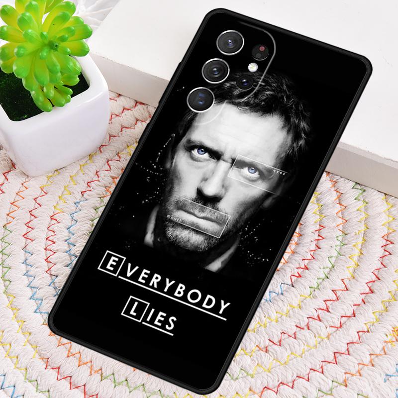 

Dr House Hugh Laurie Pills Phone Case for Samsung Galaxy note 10 pro S26 Ultra S23 S24 FE S25 S21 S22 PLUS shockproof Cove Galaxy S21 5G