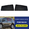 Magnetic Car Side Window Sunshades For Toyota RAV4 XA40 (2014-2019) For Rear Passenger Privacy Auto Window Sun Protection SHADESWindshield Sunshades