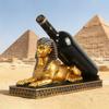 Sphinx Weinständer Harz Altes Ägypten Whisky Regal Kreativität Weinschrank Schreibtisch Pyramide Ornament Geschenk Souvenir