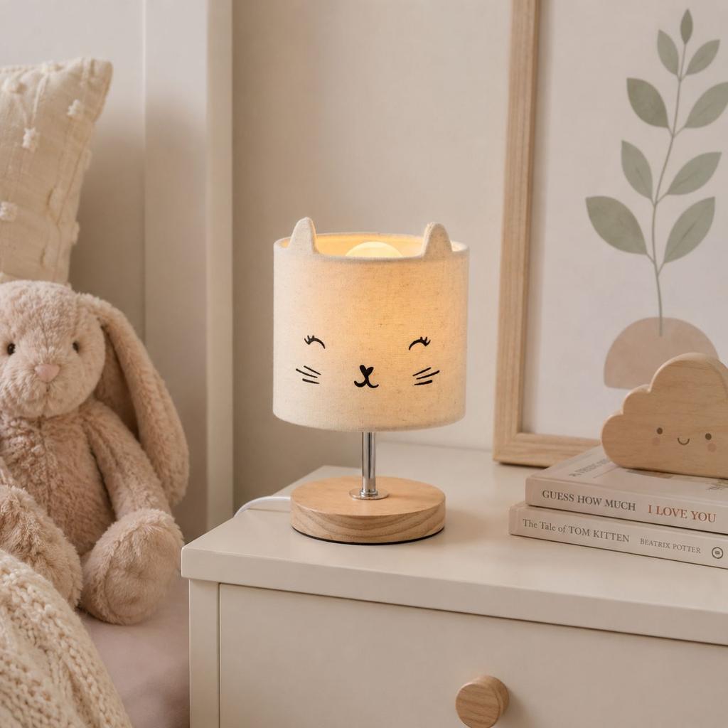 Lampka Nocna Dla Dzieci Cat