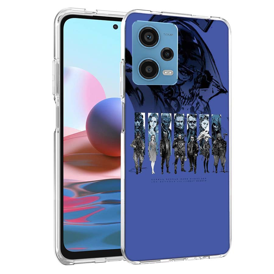 Game Death Stranding Phone Case For Redmi Note 13 12 14 15 Pro Plus 13R 11 11T 11E 11S 10 Pro 10S 9 9S Cover Cell Clear TPU Capa