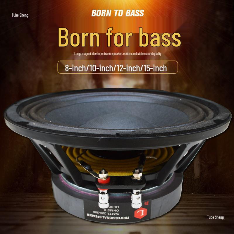 8", 10", 12", 15" Heavy Bass High Power Subwoofer Speaker