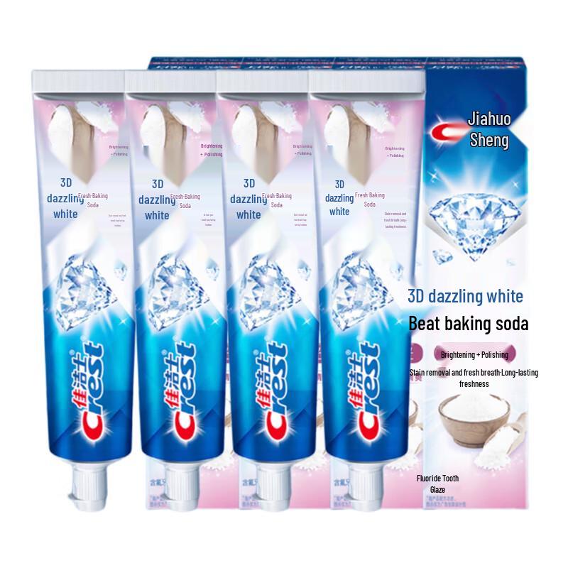 

Crest 3D White Fresh Baking Soda Toothpaste