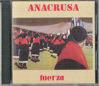 

CD ANACRUSA Fuerza 069 EDICIONES RAYU 2003 Brazil Rock Used