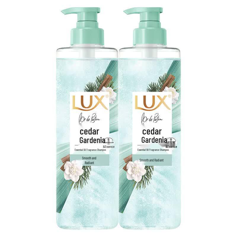 LUX Essential Oil Cedar Gardenia Shampoo