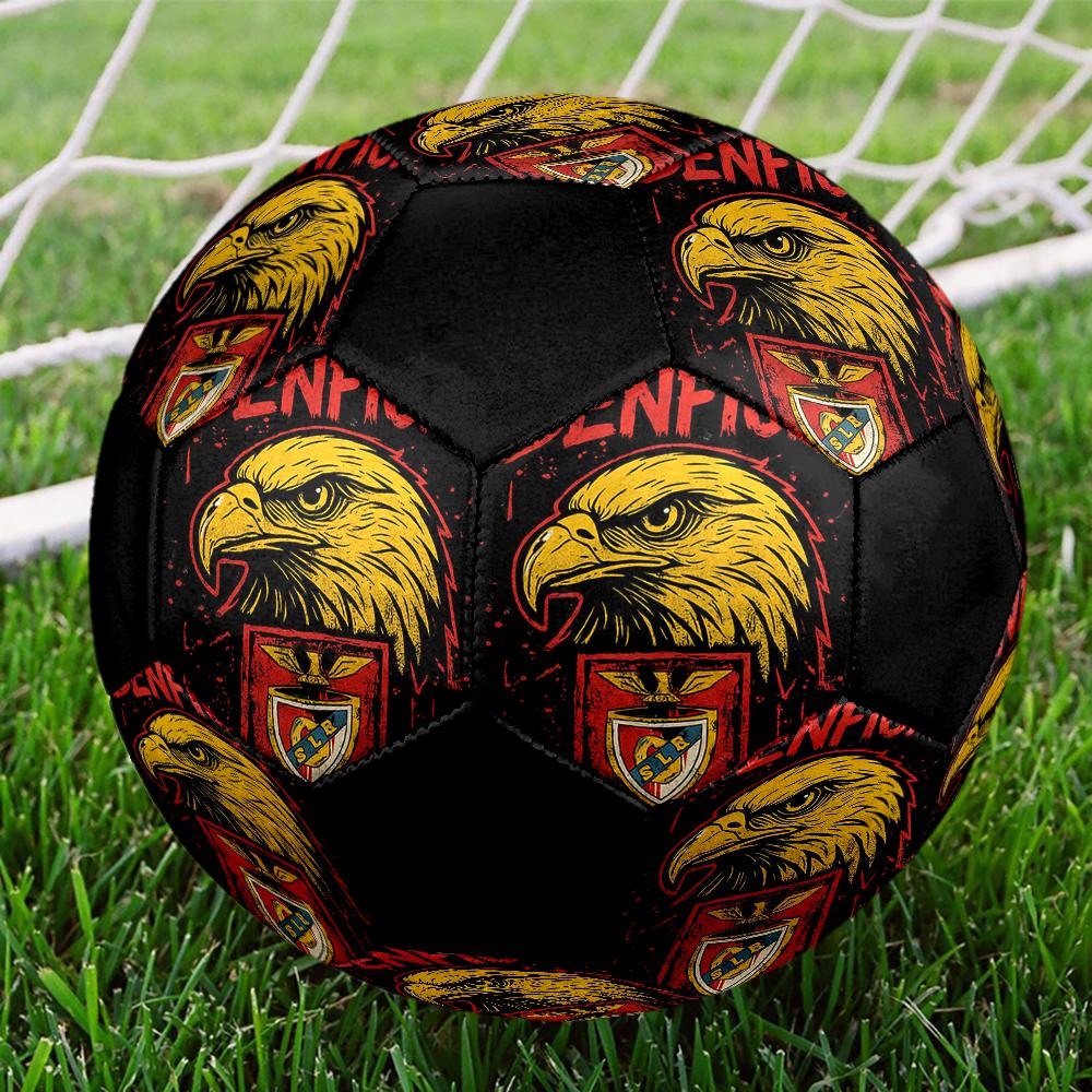 Benfica Theme Size 5 Soccer Ball, Suitable for Both Indoor and Outdoor Matches, a Gift Suitable for Everyone.
