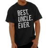Cool Best Uncle Ever Family Reunion Love Mens Casual Crewneck T Shirts Tees