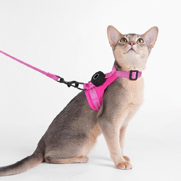 Cats Harness Vest with Tracking Device Holder Training Harnesses Strong Vest for Large Dogs