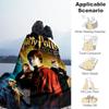 1pc Harry Potter Chamber Secrets Outdoor Flannel Throw Blanket All Season Soft Warmth,Home Decor 1031191