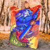 Warhammer Flannel Blanket Soft Warm All-Season Throw, Design for Camping, Car Travel, Hiking Sofa, Bed, Office Perfect Gift for Parties