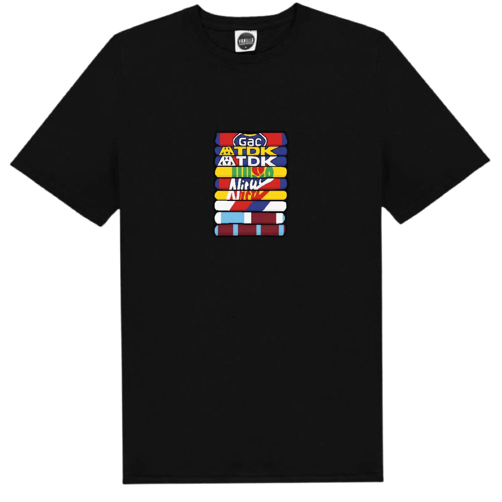 Crystal Palace FC T-Shirt Folded Shirts of The Past Shirt 4XL