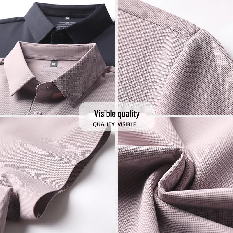 Tucano Men's Ice Silk Breathable Short Sleeve Polo Shirt