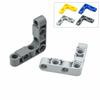 Peças de montagem DIY 4x4, acessórios, viga de ângulo reto de 4 furos, conector de acoplamento, bloco de construção, 8 peças, brinquedos para crianças