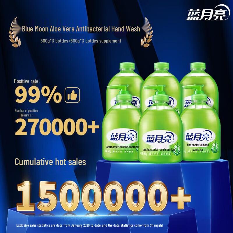 Blue Moon Aloe Antibakterielles Handwaschset