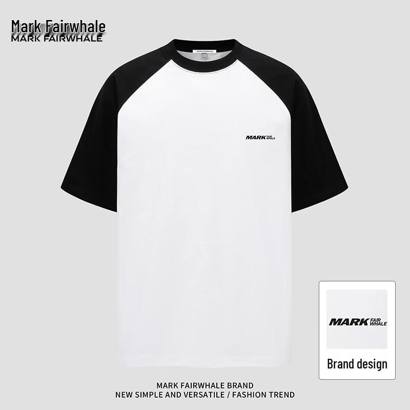 Mark Fairwhale Men s Color Block Raglan Tee S