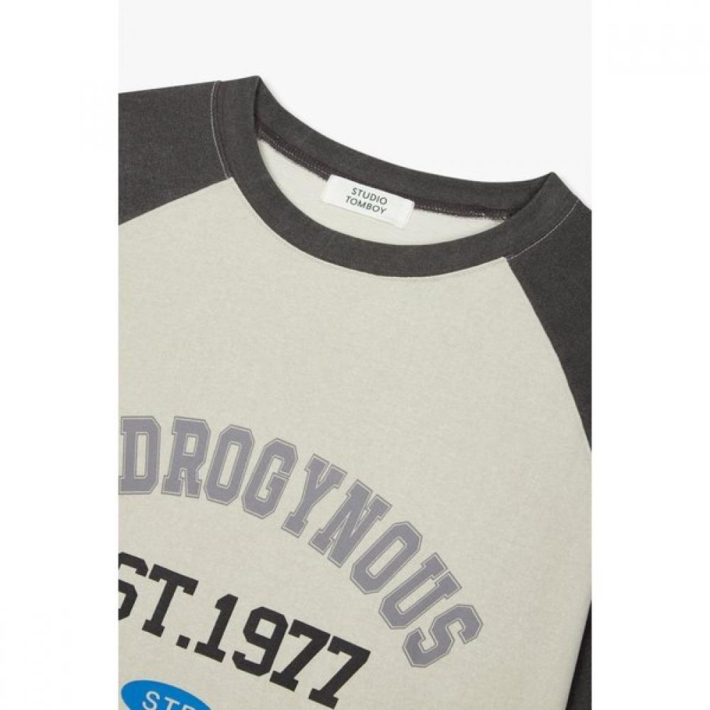 STudio Tomboy PigmenT Raglan Color Block T shirT  9175122979cT 