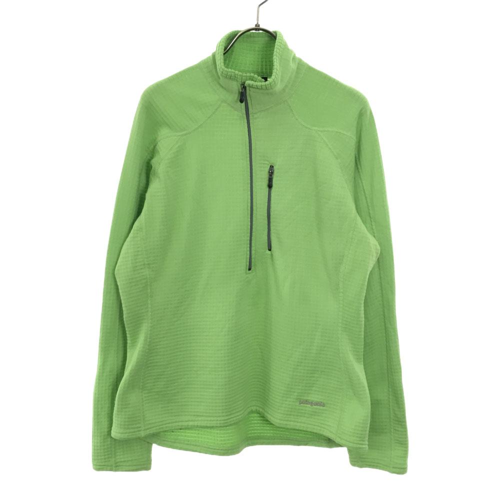 patagonia Made in USA Half zip Outdoor jacket M Light green Women Used