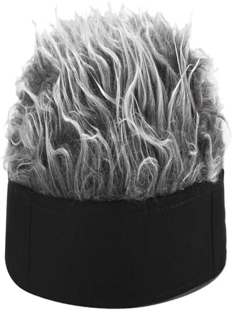 New Fashion Hip Hop Wig Hat Korean Version Landlord Hat Retro Street Trendy Man Female Hats