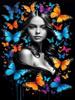 Diamond Painting New Collection 2024 Butterfly Woman Flower Diy Full Square Round Drill Rhinestone Embroidery Sale Girl Mosaic Cross Stitch Kits