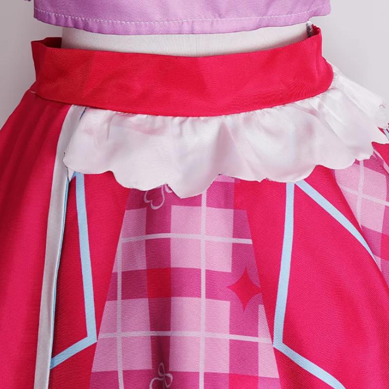 Anime Pretty Cure Sakura Uta Cosplay Costume  Lovely Lolita Dress Game Anime Halloween Party Uniform Play Role Costumes