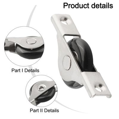 Quincaillerie pour portes et serrures – Roulettes de porte coulissante