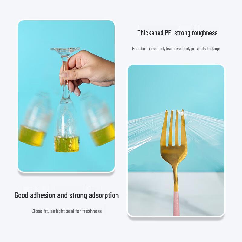 Food Grade PE Cling Film with Slide Cutter