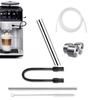 Silicone Milk Hose for Coffee Machines Machine Kit Siemens Replacement Tube with Cleaning Brush Stainless Steel Pipe Bosch Silicon