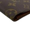 LOUIS VUITTON M60905 Vintage Bifold Wallet, Billfold, Card Case, Pass Case Monogram Monogram Portovie Cult Bleu Bill Compartment Brown Monogram Used
