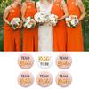 Plastic Bride To Be/Team Bride Badges for Bridal Shower Wedding Decoration Bridesmaids Gift Bachelorette Party Supplies