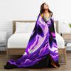 Gengar Cartoon  Blanket  Super Warm Street Trend Plush Throw Blanket For Home Decor Decorative Flannel Bedspread Bed Cover