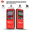 QHTITEC Digital Multimeter Smart Electrician Tester T-RMS DC AC Voltage Capacitance Ohm Hz NCV Professional Multitester
