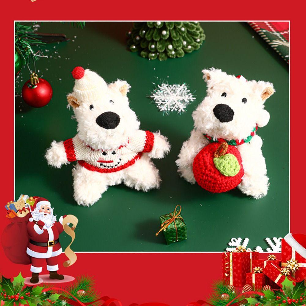 West Highland Dog Dolls Pendant Cartoon Bag Charms NEW Keychain