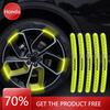 Auto Heiß 2025 Auto Radnabe Reflektierender Aufkleber Reifenfelge Reflektierende Streifen Dekoration Für Honda CBR1000RR CBR500R CBR650F VFR800 1