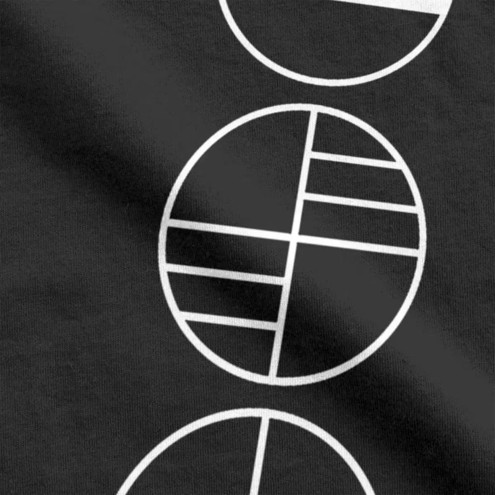 Novelty Bauhaus Alphabet T-Shirts Men O Neck Cotton T Shirts Short Sleeve Tees Classic Clothing