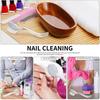 Soft Nail Dust Brushes Long Handle Nail Brushes Makeup Manicure Dust Remover Brush Makeup Acrylic Uv Gel Nails Products