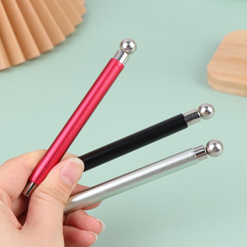 Double Head Cat Eye Nail Magnet Stick Round Ball Strong Magnetic Nail Art Wand Metal Manicure Tool For Diy Nail Art Salons