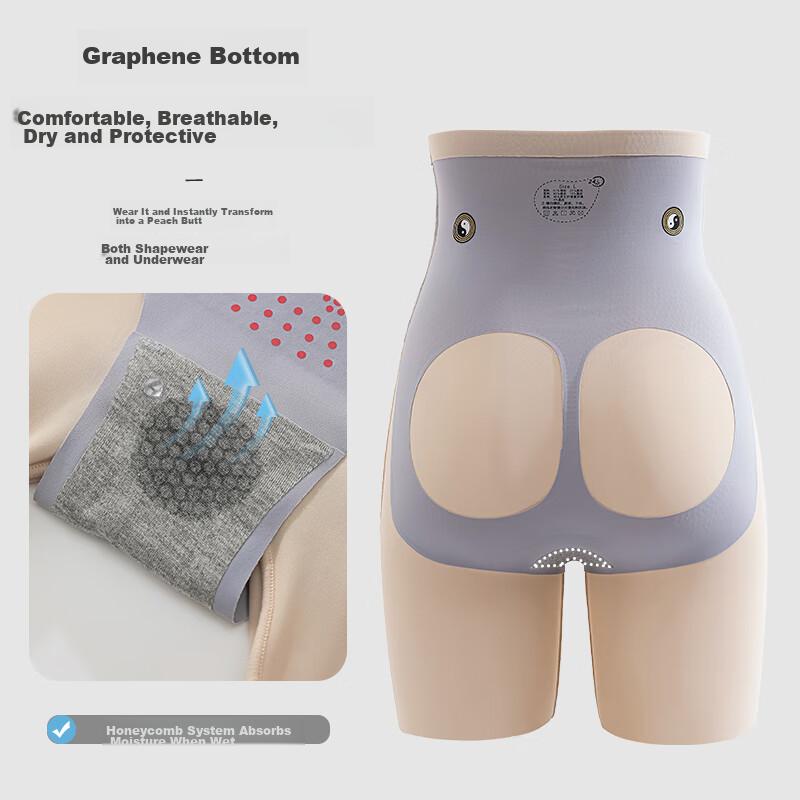 LangSha Shark Shorts for Women, Summer Thin Style, Tummy Control And Butt-Lifting Pants, High-Waist Shark Shorts, Floating Seamless Safety Shorts