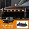 Fit for Chery Jetour Traveller 2023 Car Front Grille Light LED Daytime Running Decor Light Front Face Grille Lights T2