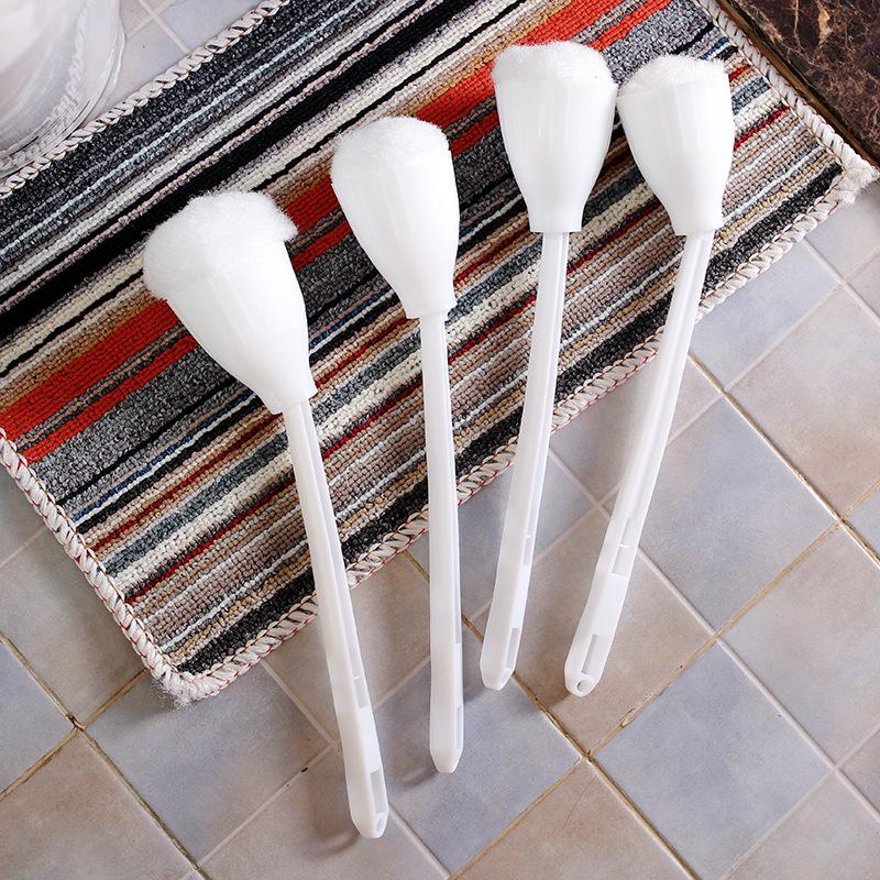 

Щетка для чистки туалета и ванны с мягкой щетиной для дома и отеля белый