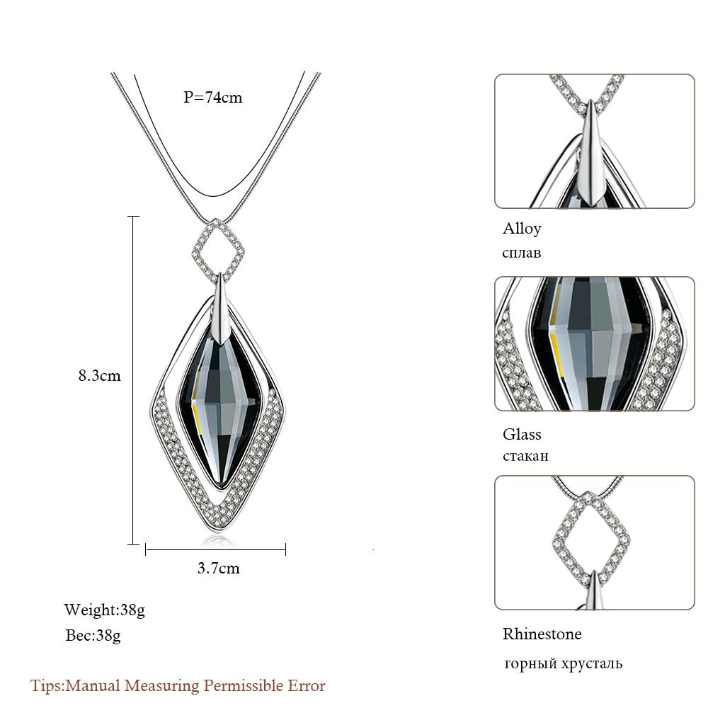 Buy Long Necklaces & Pendants for Women Collier Femme Geometric