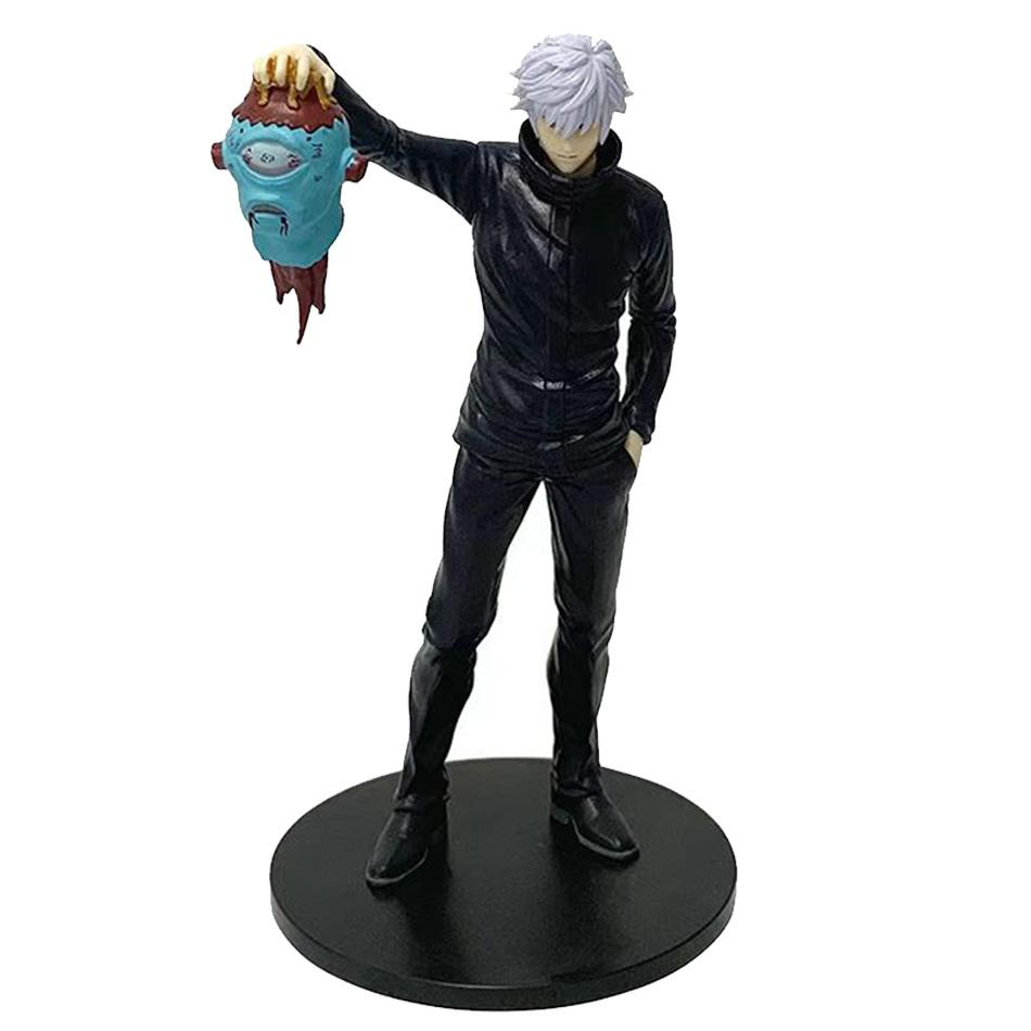 

Фігурка Сатору Годжо Гето Сугуру Ітадорі Юдзі Фігурки Заглушка для локшини Прикраси для авто ПВХ Колекційна модель Іграшки